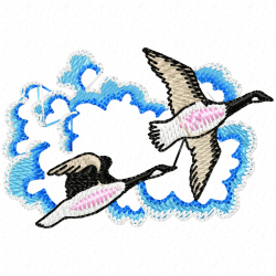 Ducks And Goose Embroidery Design 9 Ducks And Goose Embroidery Design 9